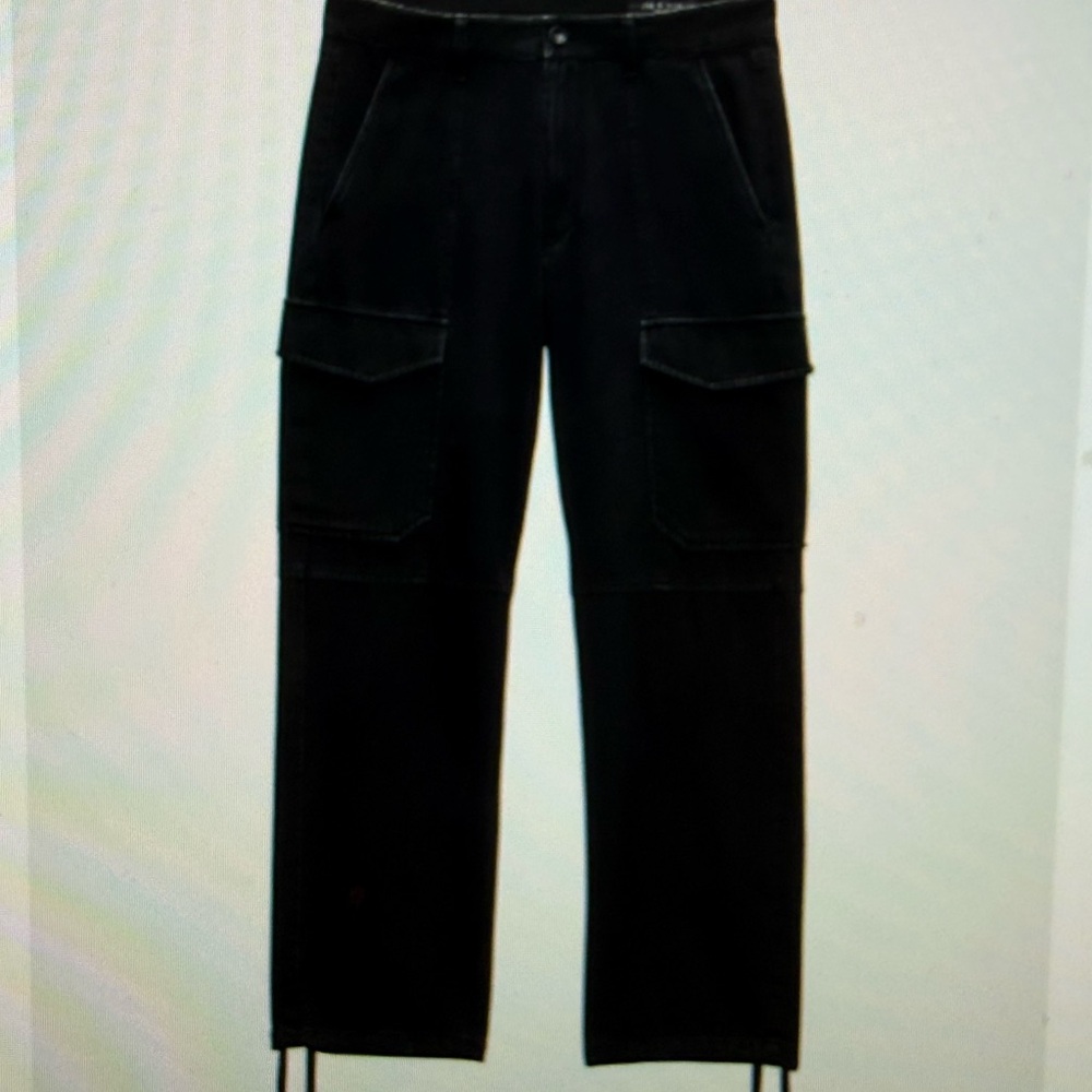 Rag & Bone Men's Dark Cargo Pants